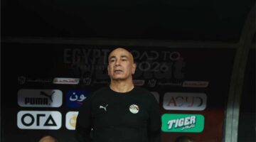 حسام حسن يحضر المباراة الافتتاحية لـ منتخب مصر في كأس أمم إفريقيا للشباب