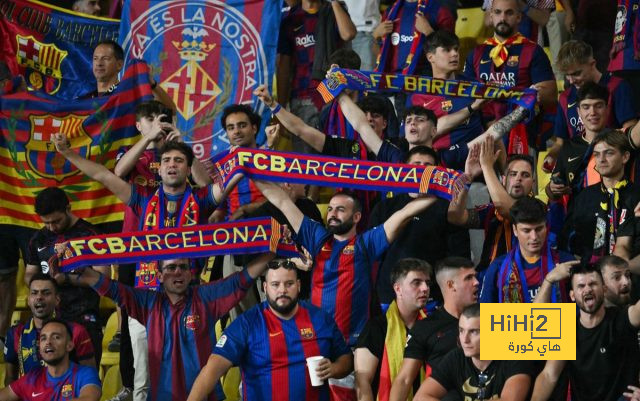 حضور ضخم لجماهير برشلونة أمام دورتموند في مونتجويك حضور ضخم لجماهير برشلونة أمام دورتموند في مونتجويك