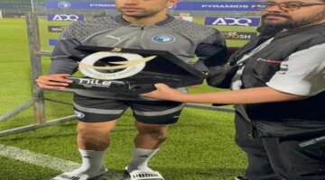 حقيقة رفض محمد الشيبي استلام جائزة أفضل لاعب في مباراة الأهلي وبيراميدز