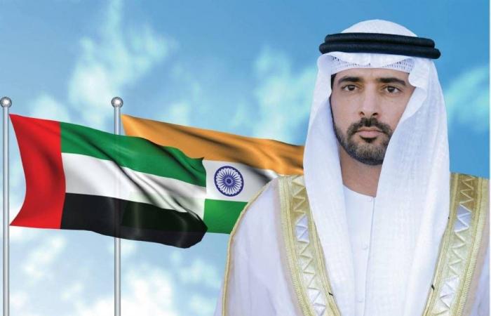حمدان بن محمد يصل إلى جمهورية الهند في زيارة رسمية حمدان بن محمد يصل إلى جمهورية الهند في زيارة رسمية