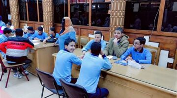 ختام مسابقة أوائل الطلبة للمرحلة الإعدادية بالفيوم