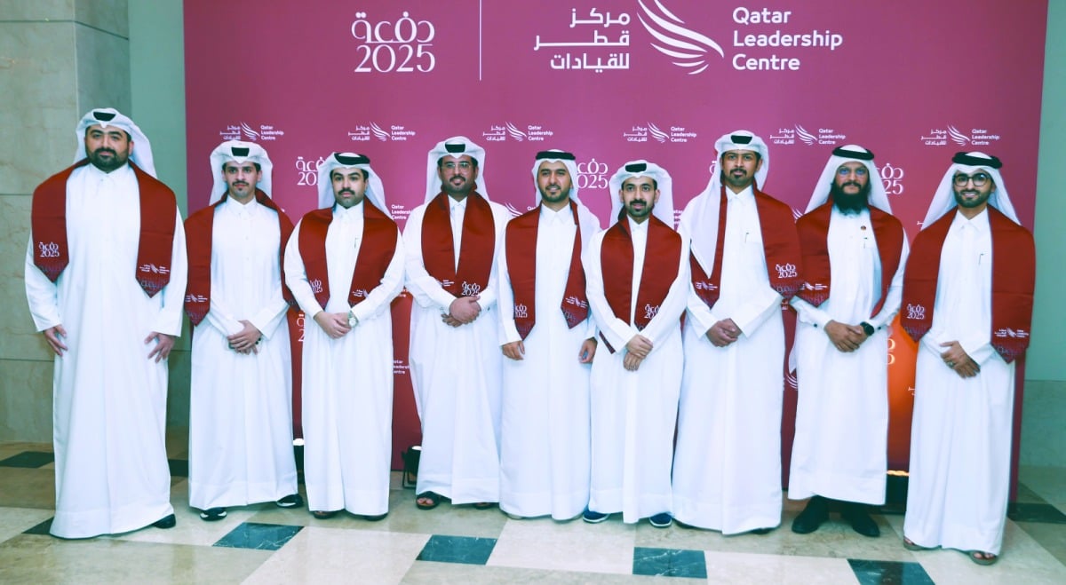 خريجو دفعة 2025 من مركز قطر للقيادات لـ &quot;الشرق: جاهزون لبناء قطر المستقبل بسلاح العلم والمعرفة