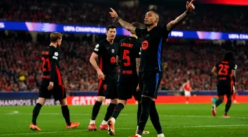 دورتموند بوابة حارس برشلونة لمعادلة رقم يوهان كرويف التاريخي