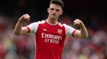 ديكلان رايس يحصد جائزة لاعب الأسبوع بدوري أبطال أوروبا