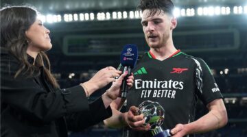ديكلان رايس يكشف سر فوز آرسنال على ريال مدريد ويؤكد: نريد الفوز بـ دوري أبطال أوروبا