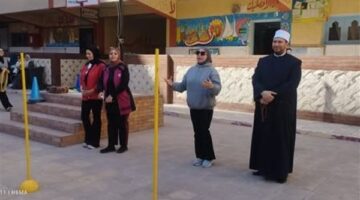 رئيس الإدارة المركزية للمنطقة الأزهرية يتابع اللقاء القمي الأول لأبطال اللياقة البدنية للمرحلة الإعدادية