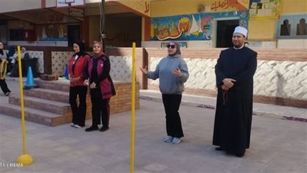 رئيس الإدارة المركزية للمنطقة الأزهرية يتابع اللقاء القمي الأول لأبطال اللياقة البدنية للمرحلة الإعدادية