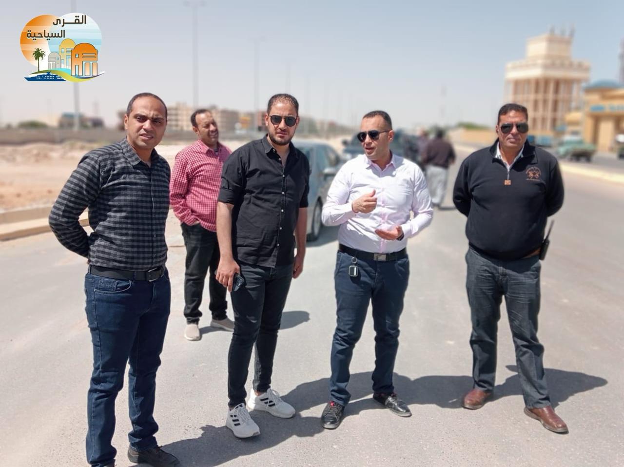 رئيس جهاز القرى السياحية يتفقد أعمال رفع كفاءة وتطوير منطقة الشانزليزيه رئيس جهاز القرى السياحية يتفقد أعمال رفع كفاءة وتطوير منطقة الشانزليزيه