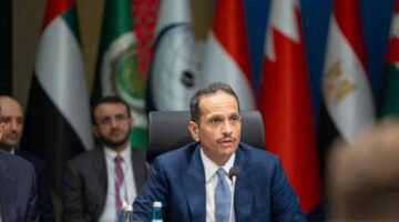 رئيس مجلس الوزراء وزير الخارجية يشارك في اجتماع اللجنة الوزارية بشأن غزة
