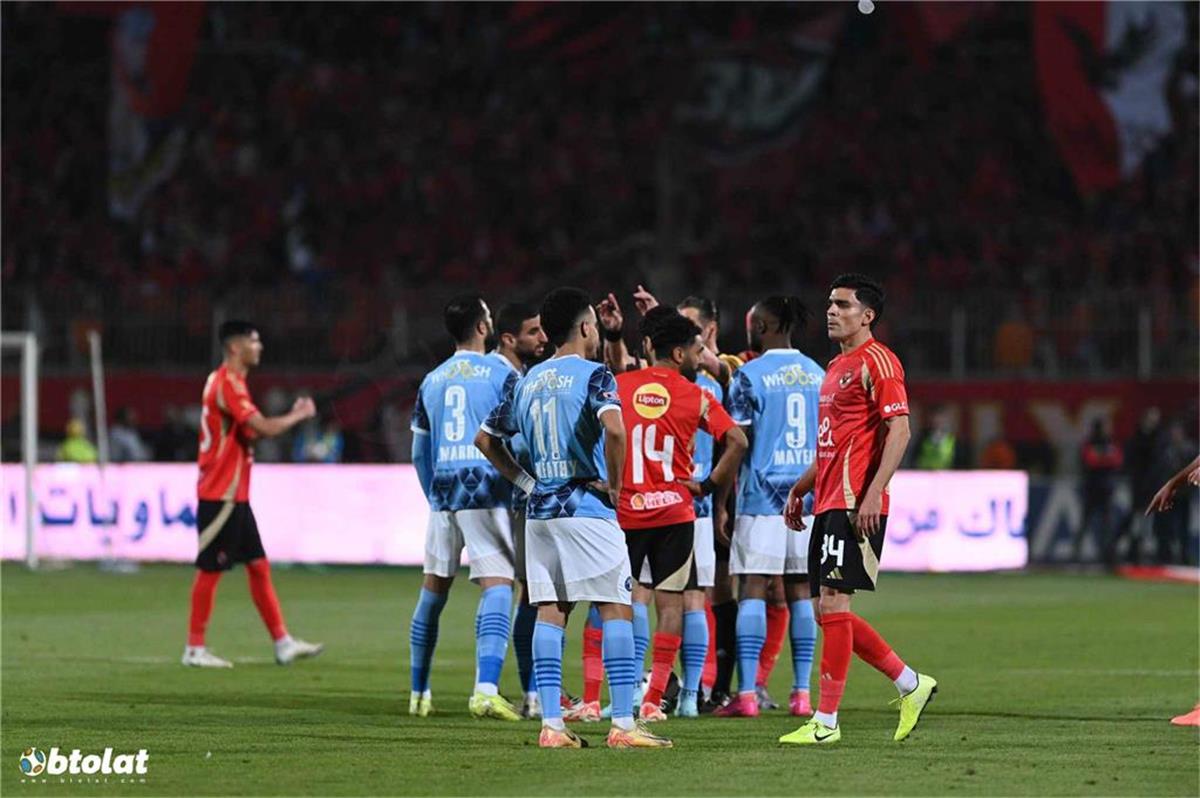 رجل مباراة الأهلي وبيراميدز في الدوري