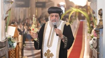 رسائل البابا تواضروس في قداس أحد الشعانين بالإسكندرية
