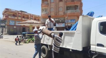 رفع 356 اشغالا ثابتا ومتحركا بالبحيرة