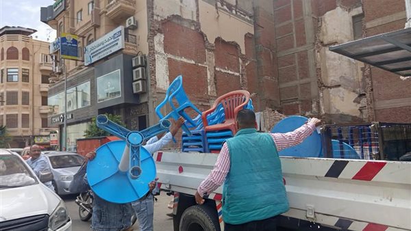 رفع 726 حالة إشغال طريق بمراكز البحيرة رفع 726 حالة إشغال طريق بمراكز البحيرة