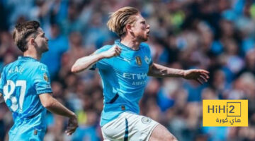 رقم قياسي لـ كيفين دي بروين في الدوري الانجليزي