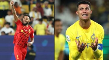 رونالدو وأوباميانج في التشكيل الرسمي لمباراة النصر والقادسية