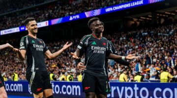 ريال مدريد يودّع مسابقة دوري أبطال أوروبا من الدور ربع النهائي بخسارته أمام أرسنال