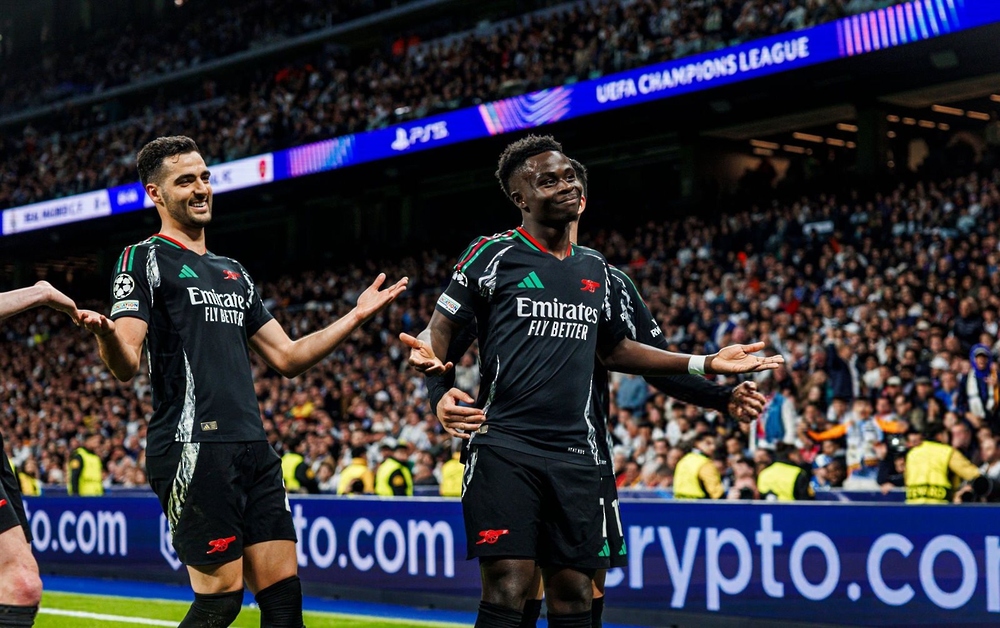 ريال مدريد يودّع مسابقة دوري أبطال أوروبا من الدور ربع النهائي بخسارته أمام أرسنال ريال مدريد يودّع مسابقة دوري أبطال أوروبا من الدور ربع النهائي بخسارته أمام أرسنال