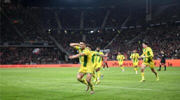 رين يفوز على نانت 2-1 في الدوري الفرنسي