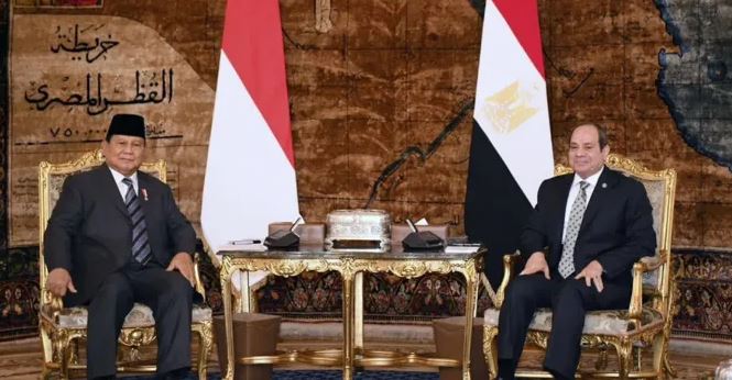 الرئيس السيسي ونظيره الإندونيسي يبحثان تعزيز التعاون الثنائي وتطورات الأوضاع الإقليمية