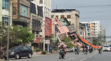زلزال جديد بقوة 5.6 درجة يضرب سواحل ميانمار