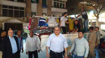 حملة مكبرة لرفع إشغالات الباعة الجائلين والكافيهات من شوارع حي شرق مدينة نصر