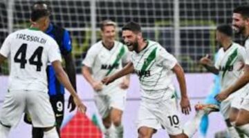 ساسولو يعود إلى الدوري الإيطالي بعد موسم واحد من الغياب