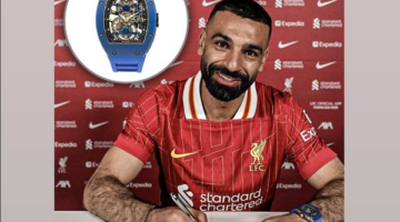 ساعة محمد صلاح “النادرة” تلفت الأنظار.. يرتديها المشاهير العالميين