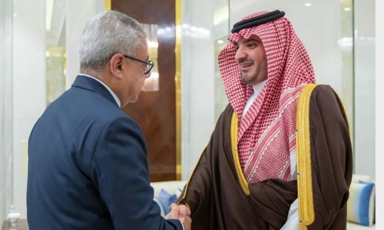 سفيرنا بالرياض يبحث مع وزير الداخلية السعودي إجراءات سلامة الحجاج المصريين سفيرنا بالرياض يبحث مع وزير الداخلية السعودي إجراءات سلامة الحجاج المصريين