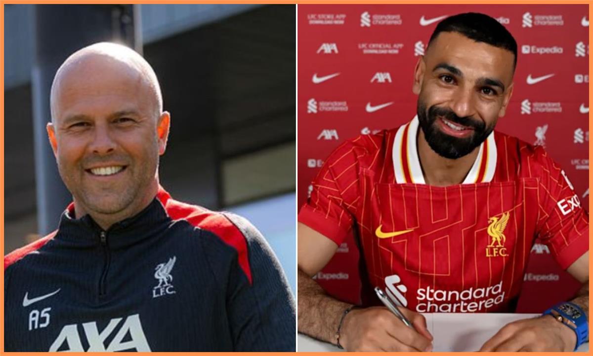 سلوت يشيد بذكاء ليفربول في توقيت تجديد عقد محمد صلاح.. ويصرّح: نمتلك دلائل قوية بشأنه سلوت يشيد بذكاء ليفربول في توقيت تجديد عقد محمد صلاح.. ويصرّح: نمتلك دلائل قوية بشأنه