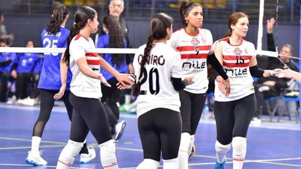 سيدات الزمالك يتأهلن لنصف نهائي بطولة أفريقيا للكرة الطائرة سيدات الزمالك يتأهلن لنصف نهائي بطولة أفريقيا للكرة الطائرة
