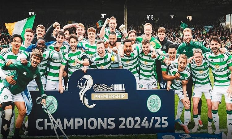 سيلتك يتوج بلقب الدوري الإسكتلندي للمرة 55 في تاريخه سيلتك يتوج بلقب الدوري الإسكتلندي للمرة 55 في تاريخه