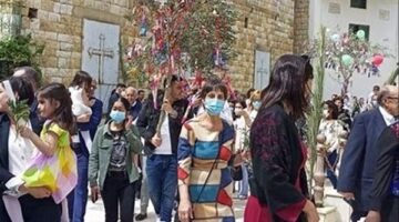 شاهد| أجواء استثنائية في احتفالات أحد الشعانين بسوريا