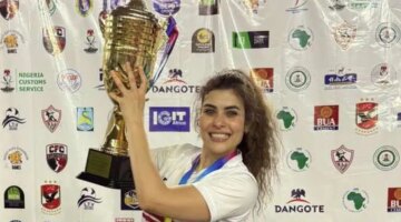 شروق فؤاد لاعبة «طائرة الزمالك»: أفريقيا تحت السيطرة