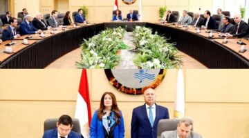 وزير النقل وسفيرة أمريكا يشهدان توقيع 3 عقود لتحديث 100 جرار هنشل وتوريد قطع غيار لمدة 15 عاما