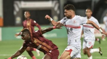 شوط أول سلبي بين الزمالك وستيلينبوش في ربع نهائي الكونفدرالية