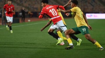 شوط أول سلبي بين مصر وجنوب أفريقيا في بطولة أمم أفريقيا للشباب