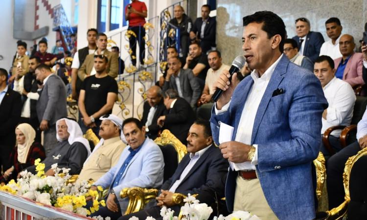 صبحي: الأولمبياد يعد ترجمة عملية لتوجيهات الرئيس بالاهتمام بالشباب صبحي: الأولمبياد يعد ترجمة عملية لتوجيهات الرئيس بالاهتمام بالشباب