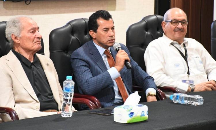 صبحي يشهد ختام دورة للأكاديمية الإفريقية لكرة اليد للمدربين الدوليين صبحي يشهد ختام دورة للأكاديمية الإفريقية لكرة اليد للمدربين الدوليين