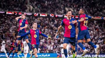 صدمة لبرشلونة قبل كلاسيكو ريال مدريد بسبب ليفاندوفسكي.. وتحديد مدة الغياب