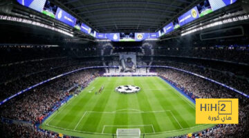 صور.. البرنابيو في أتم الجاهزية لقمة ريال مدريد وأرسنال