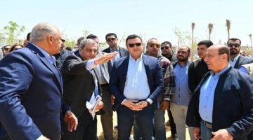 صور.. وزير الإسكان يقوم بجولة موسعة لـ"حدائق تلال الفسطاط"