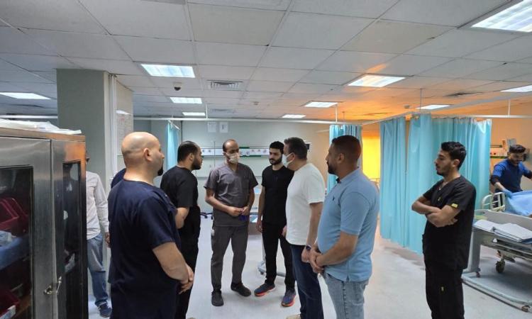 صور..استكمالا لجولاته الميدانية.. وزير الصحة يتفقد مستشفى البنك الأهلي صور..استكمالا لجولاته الميدانية.. وزير الصحة يتفقد مستشفى البنك الأهلي