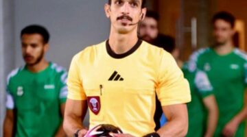طاقم حكام مباراة الشمال والوكرة بقيادة ناصر العقيدي