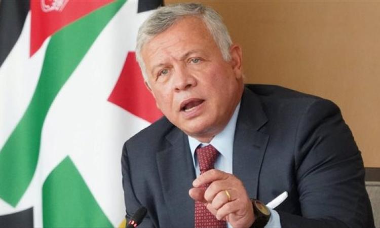 عاهل الأردن يحذر من خطورة استمرار الاعتداءات الإسرائيلية على الفلسطينيين