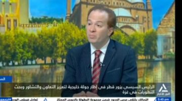 عمر: زيارة الرئيس السيسي لقطر والكويت تأتي في لحظة حرجة إقليميًا ودوليًا