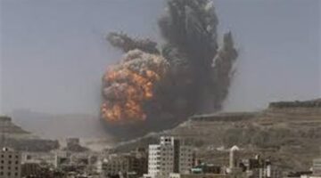 غارتان أمريكيتان تستهدف مواقع حوثية بمحافظة الجوف