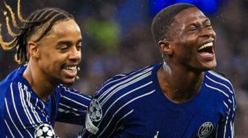 فرنسي بامتياز.. الشوط الأول ينتهي بتقدم باريس على أستون فيلا بدوري الأبطال