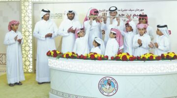 في أقوى معارك مهرجان سمو الأمير المفدى أمس.. &quot;المسند&quot; يحلق بشلفتي البكار مفتوح وعمانيات