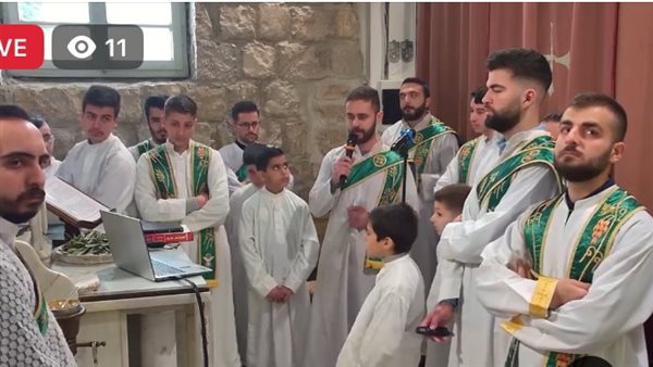 في دمشق.. أجواء روحانية في قداس أحد الشعانين بكاتدرائية مار جرجس في دمشق.. أجواء روحانية في قداس أحد الشعانين بكاتدرائية مار جرجس