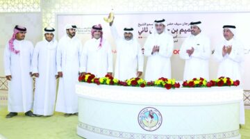 في مهرجان سيف سمو الأمير المفدى ..&nbsp;الهجن القطرية تتألق في تحديات رموز الثنايا الذهبية&nbsp;